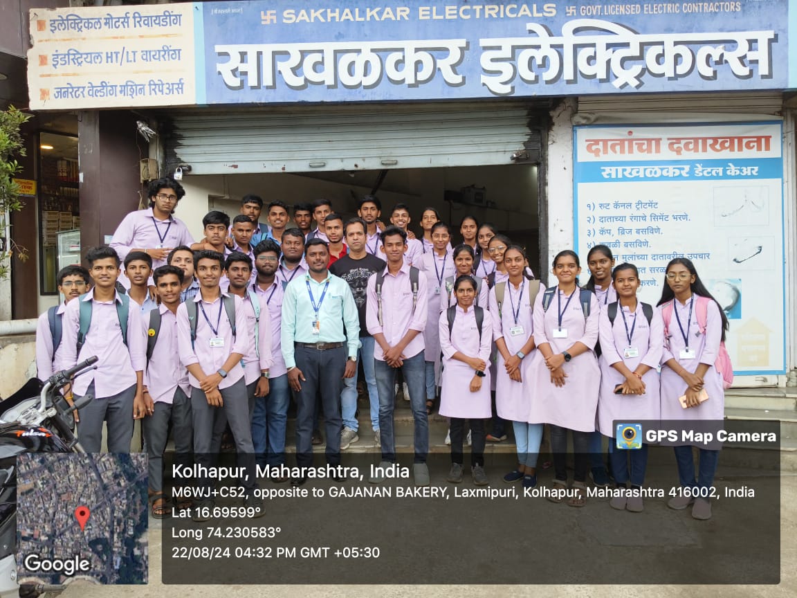 Industrial Visit at Sakhalkar Electricals, Kolhapur