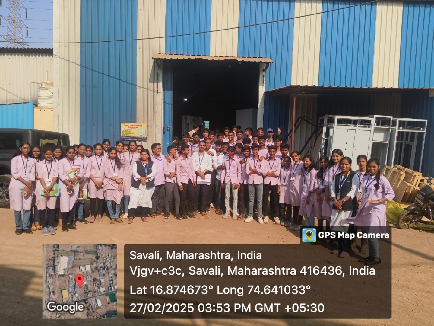 Industry Visit to “Mass Engineering & Anand Electricals”